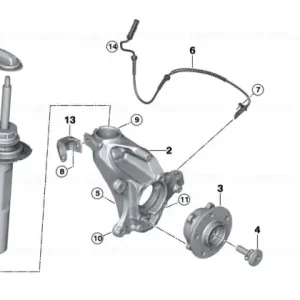 Capac protector cablaj VDC - BMW Comandă acum