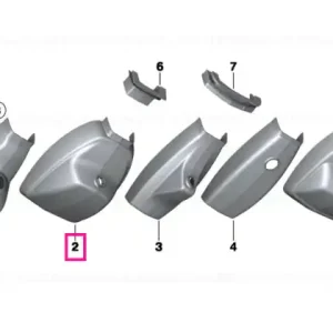 Set capace oglinda oglinda SCHWARZ - BMW Mai ieftin