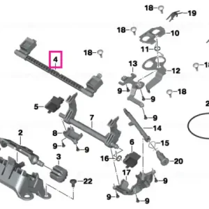 Adjustment block, seat - BMW Motorrad Cel mai bun preț