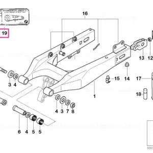 Reducere de preț Label "Drive chain/Tyre pressure" - BMW Motorrad