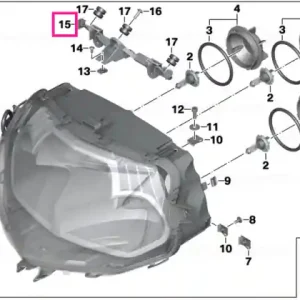 Suport, tablou bord - BMW Motorrad Nu rata