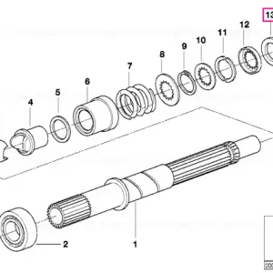 Plată sigură Spacer 17X28X3,00 - BMW Motorrad