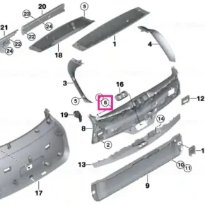 Capac protecție GRAU - BMW Chilipir
