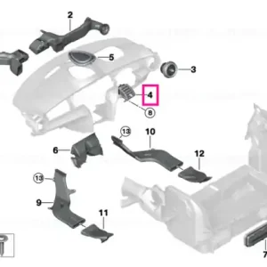 Air vent, centre left - BMW - Mini Premium
