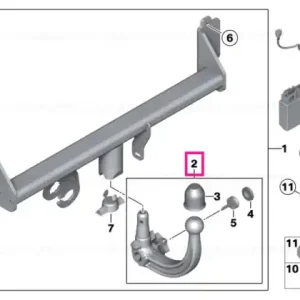 Removable ball - BMW Premium