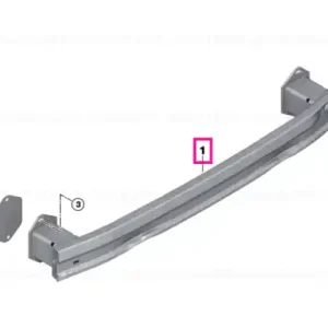 Carrier, bumper rear - BMW Retur gratuit