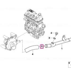 Colier țeavă - BMW - Mini Chilipir