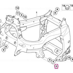 Bucșă L=30MM - BMW Motorrad Preț redus