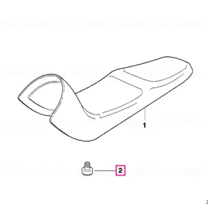 Rubber buffer AUFLAGEGUMMI - BMW Motorrad Preferatul clienților