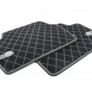 Set covorase spate, Textil , Negru (Essential Black) - Mini F55 Plată sigură