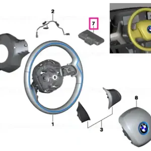 Control unit, touch detection - BMW Ofertă exclusivă