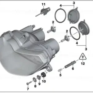 Reducere de preț Headlight LV / LHT - BMW Motorrad