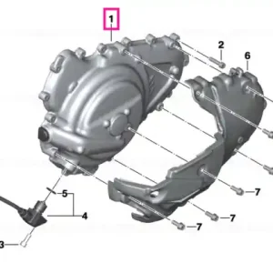 Capac stânga - BMW Motorrad Comandă acum
