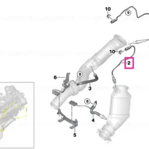Regulating lambda probe L=480MM - BMW Premium