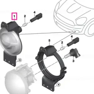 Headlight, bumper - BMW - Mini Ofertă de sezon