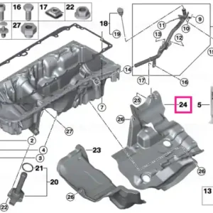 Capac acustic spate - BMW Reducere