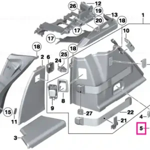 Capac buclă fixare OYSTER - BMW Transport gratuit