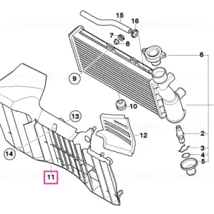 Radiator grille - BMW Motorrad Ieftin