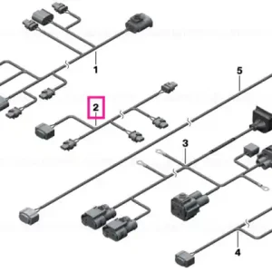 Reducere extra Wiring harness rear end - BMW