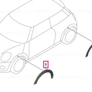 Capac aripa fata dreapta, JCW - BMW - Mini Comandă acum
