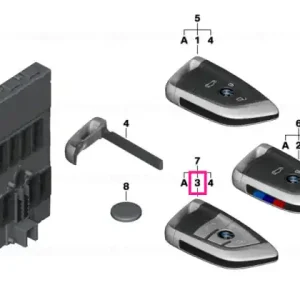 Remote control X-Line ECE+ROW - BMW Reducere specială
