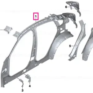Chilipir Left interior side frame - BMW