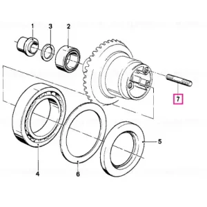 Stud bolt - BMW Motorrad Reducere