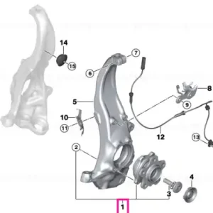 Set, wheel bearing - BMW Promoție