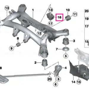 Vibration absorber 40HZ - BMW Mai ieftin