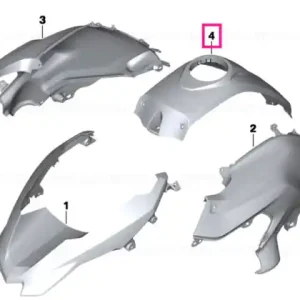 Capac rezervor, aprimat, mijloc - BMW Motorrad Reducere