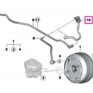 Vacuum pipe - BMW Calitate înaltă