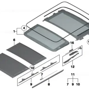 Retur ușor Adjustment element - BMW