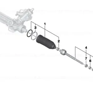 Ball joint, right - BMW Ultima șansă