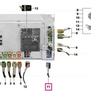 Chilipir Rep.module aerial GPS L= 7705MM - BMW