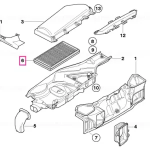 Container microfilter cărbune activ - BMW Mai ieftin