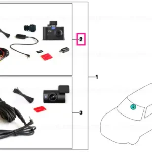 Retur ușor MINI Advanced Car Eye FRONT CAM - BMW - Mini
