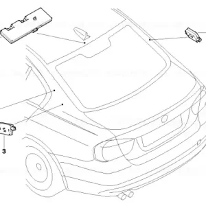 Cumpără online Antenna amplifier, Diversity 868 MHZ - BMW