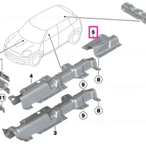Fuel tank heat insulation - BMW - Mini Comandă acum