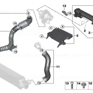 Tub aer filtrat - BMW Premium