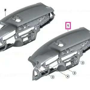 Cel mai bun preț Instrument panel SCHWARZ - BMW