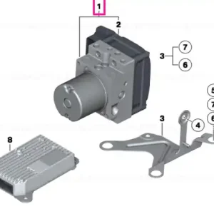 Vezi acum Unitate hidraulica DSC - BMW Seria 5 F10 F11 F18, Seria 6 F12 F13