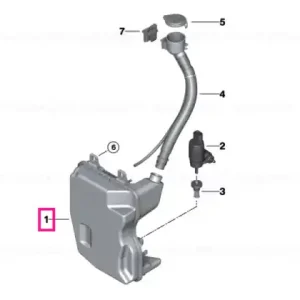 Bestseller Rezervor lichid spalare parbriz - BMW