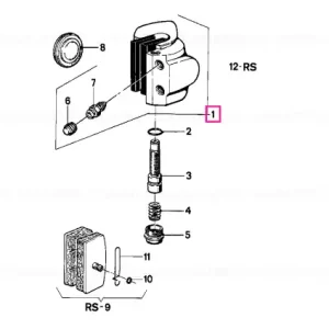 Discount Brake caliper D=40MM - BMW Motorrad