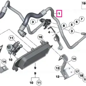 Conduct răcire ulei intrare - BMW Ofertă limitată