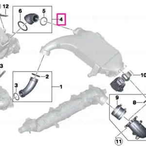 Țeavă conexiune - BMW Noutate
