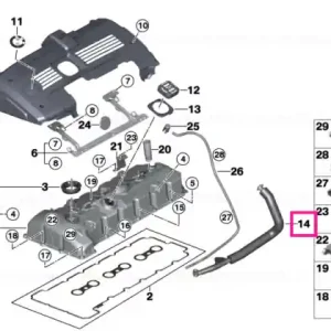 Cumpără acum Furtun ventilație - BMW