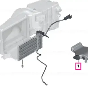 Auxliary heater, electric, left - BMW Discount