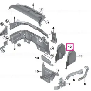 Cumpără acum Capac baterie DIESEL - BMW