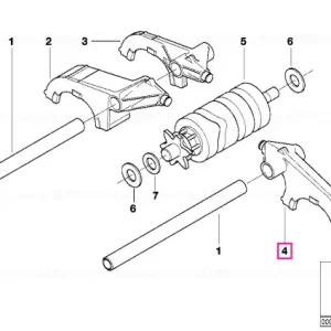 Furculă schimbare viteza 5-6 - BMW Motorrad Ofertă specială