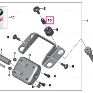 Comandă acum Bucșă distanțier - BMW Motorrad